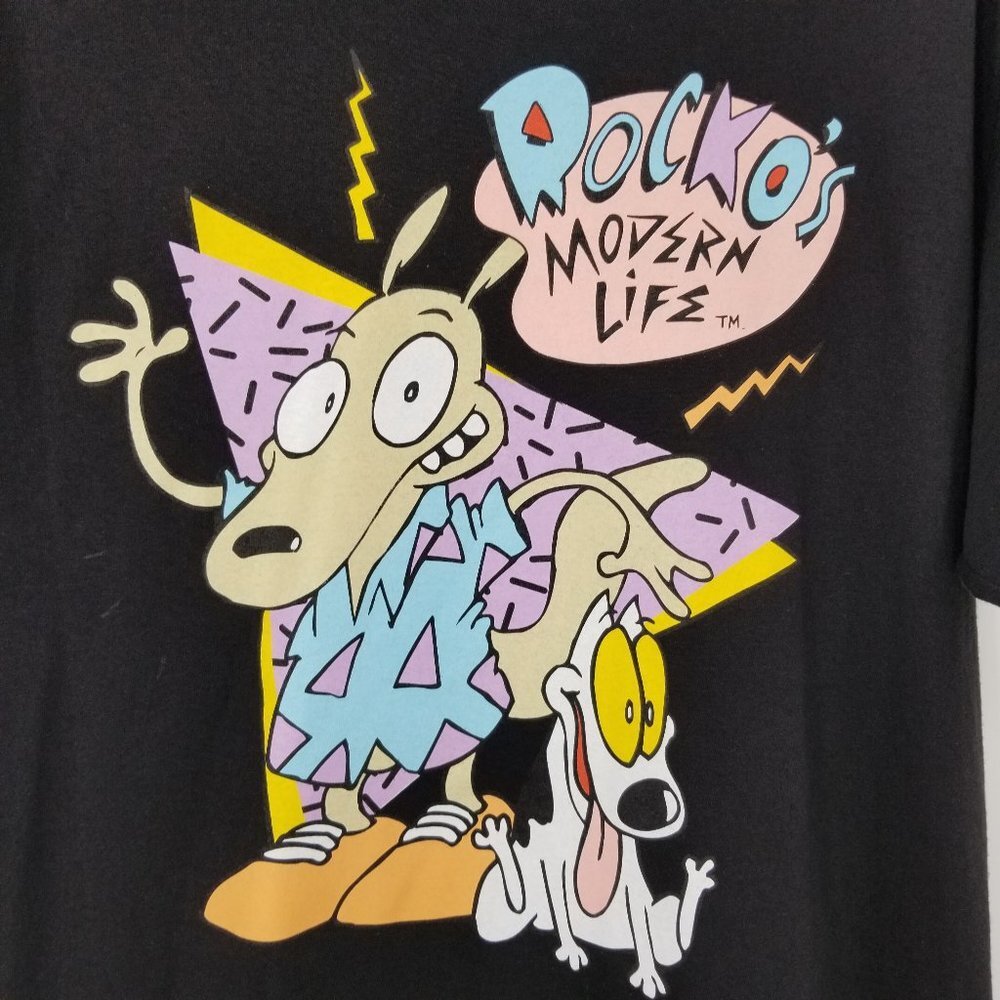 ⚡️Rocko's Modern Life Graphic Tee, Black